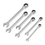 ست 6 عددی آچار یک سر تخت و یک سر رینگ جغجغه رونیکس مدل RH-2173