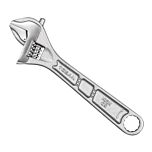 آچار فرانسه 15 اینچ توسن مدل T25-15AW-NI