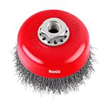 فرچه سیمی کاسه ای افشان 100 میلی متر رونیکس مدل RH-9941
