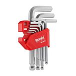 ست آلن شش گوش کوتاه 9 عددی رونیکس مدل RH-2033