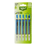 تیغ اره عمود بر آهن بلند 5 عددی ولف مدل T318A