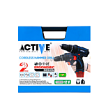 دریل پیچ گوشتی چکشی شارژی 12 ولت اکتیو مدل AC-3222BM