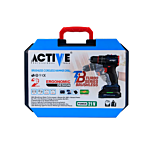 دریل پیچ گوشتی چکشی شارژی 21 ولت اکتیو مدل AC-3221BL
