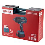 بکس شارژی 3/4 اینچ براشلس 40 ولت رونیکس مدل RX-8927-40V