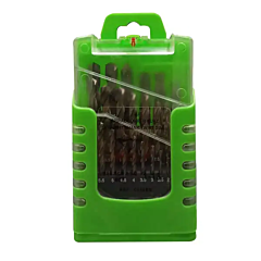 ست 19 عددی مته کبالت 5% ولف مدل C338RN1-10