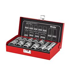 جعبه بکس 1/2 اینچ 11 پارچه رونیکس مدل RH-2694