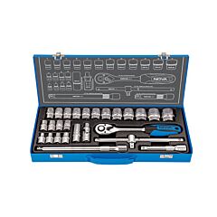 جعبه بکس 1/2 اینچ 26 پارچه نووا مدل 6681