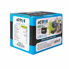 تراز لیزری 2 خط 180 درجه نور سبز اکتیو مدل AC-50282G