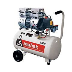 کمپرسور باد 25 لیتری سایلنت محک مدل HSU550-25L
