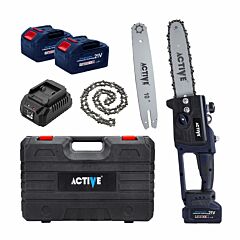 اره زنجیری شارژی 25 سانتی متر براشلس اکتیو مدل AC-3210BL