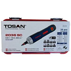 پیچ گوشتی شارژی 3.6 ولت توسن مدل 2036SC