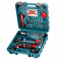 کیت دریل چکشی 750 وات 33 پارچه رونیکس مدل RS-0008