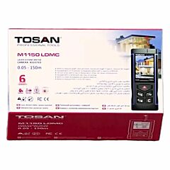 متر لیزری دوربین دار 150 متری توسن مدل M1150 LDMC