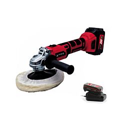 دستگاه پولیش اوربیتال شارژی 20 ولت براشلس محک مدل BAP-180KIT