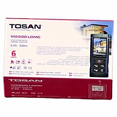 متر لیزری دوربین دار 200 متری توسن مدل M2200 LDMC
