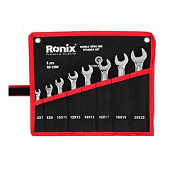 ست آچار دو سر تخت 8 عددی رونیکس مدل RH-2204