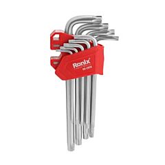 ست آلن ستاره ای مگنتی بلند 9 عددی رونیکس مدل RH-2036