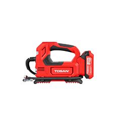 کیت کمپرسور باد فندکی و چراغ قوه شارژی 20 ولت توسن مدل 9799K