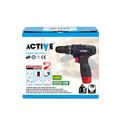 دریل پیچ گوشتی شارژی 12 ولت اکتیو مدل AC-3232
