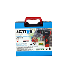 دریل پیچ گوشتی چکشی شارژی 16.8 ولت اکتیو مدل AC-3117BL