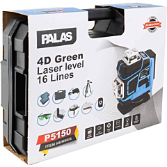 تراز لیزری چهار خط 360 درجه پالاس مدل P5150