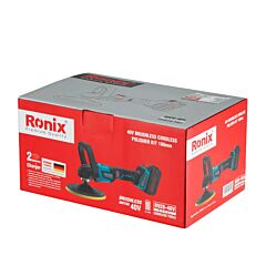 دستگاه پولیش شارژی براشلس 40 ولت رونیکس مدل RX-8926-40V