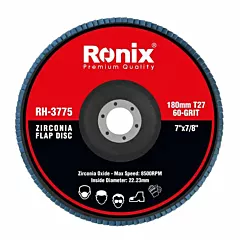 سنباده فلاپ 180 میلی متر رونیکس مدل RH-3775