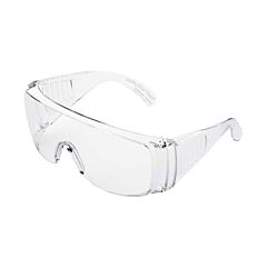 عینک ایمنی تک پلاست مدل کرکره ای سفید